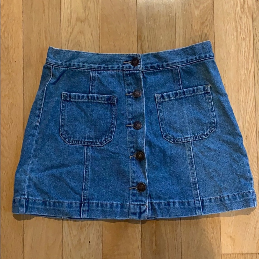 Denim skirt